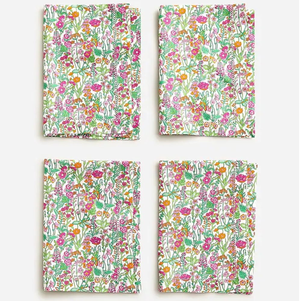 NWT J. Crew Liberty Print Placemats - Picture 3 of 7